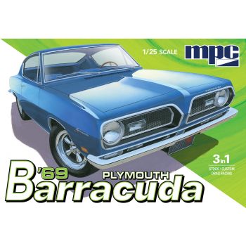 MPC Models - 1/25 PLYMOUTH BARRACUDA 1969