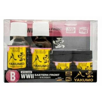 Mr. Hobby - MR. WEATHERING YAKUMO COLOR SET B WWII EASTERN FRONT