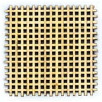 Modelexpo - Grating Walnut 2-1/4 X 2-1/4 X 1/16" Thick 8/pc (?/22) *mx-ms0337