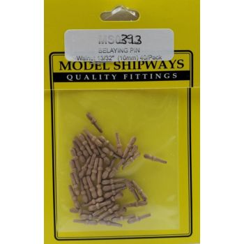 Modelexpo - Belaying Pin Walnut 13/32" 10mm 40/pc (?/22) *mx-ms0393