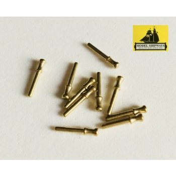 Modelexpo - Belaying Pin Brass 3/16" 5mm 20/pc (?/22) *mx-ms0412