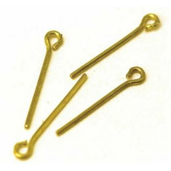 Modelexpo - Jackstay Eyebolts Brass 3/32 X 1" 60/pc (?/22) *mx-ms0427