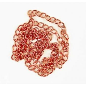 Modelexpo - Chain Copper 22 Links/inch 8.5 Links/cm 1ft (?/22) *mx-ms0480