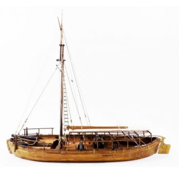 Modelexpo - 1:24 Model Shipways Gunboat Philadelphia 1776mx-ms2263