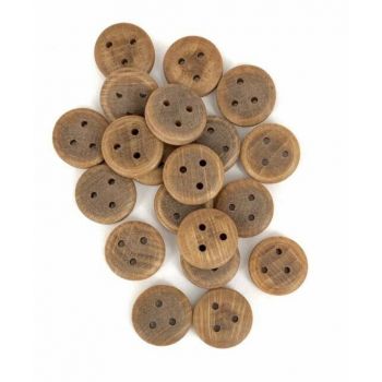 Modelexpo - Deadeye Walnut 18mm 40/pc (?/22) *mx-ms2311