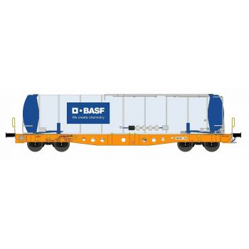 Nme - 48' Containertragwagen Wascosa 45' Basf Cont. Blau 1 (3/23)* - Nme561600