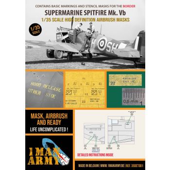 1ManArmy - 1/.35 SUPERMARINE SPITFIRE MK.Vb  (BORDER) (11/24) *