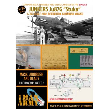 1ManArmy - 1/.35 JUNKERS JU87 G (BORDER) (11/24) *