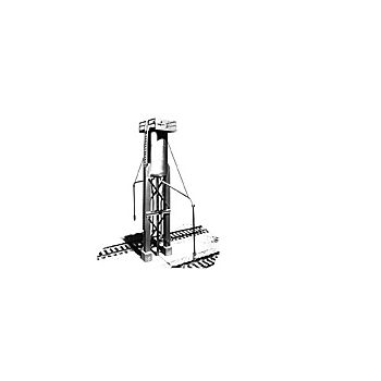 Plastruct - 1/100 TRACKSIDE SAND TOWER KIT-1011 175x50x175MM