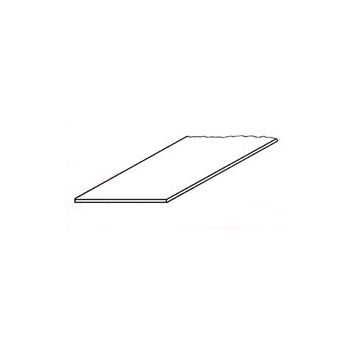 Plastruct - SHEET PLAIN STYRENE WH. 0.3x175x300MM 8X SSS-101