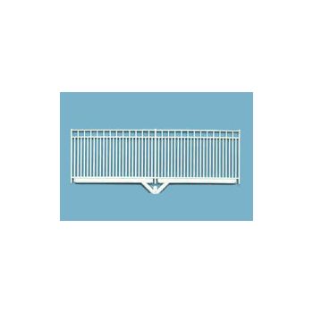 Plastruct - 1/48 FENCE STYRENE SQUARE TRIM 34.9x1.6x203MM 2X FEN-118