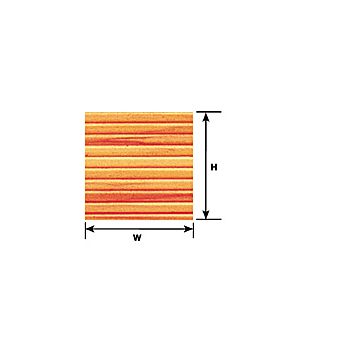 Plastruct - SHEET WOOD PLANKING STYRENE BEIGE 3.2x300x175MM 2X PS-35