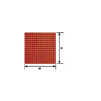 Plastruct - SHEET SQUARE TILE COPOLY CL. 1/8 0.5x300x175MM 2X PSC-39