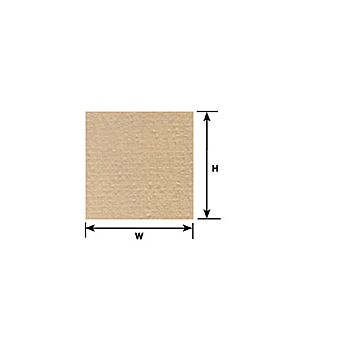 Plastruct - SHEET STUCCO COARSE STYRENE WH. 0.5x350x600MM 1X PS-71XL