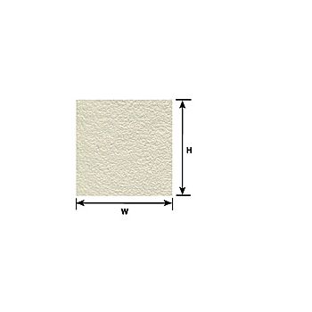 Plastruct - SHEET CONCRETE STYRENE GRAY 0.5x350x600MM 1X PS-166XL