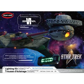 Polar Lights - 1/350 STAR TREK 6 UNDISC. C.TRY KLINGON K'RONOS 1 LIGHT KIT