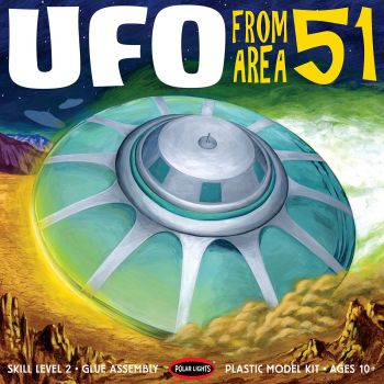 Polar Lights - 1/48 UFO FROM AREA 51