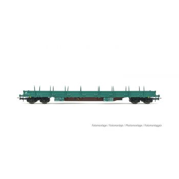 Rivarossi - FS 4-AXLE STAKE WAGON WAGON RES GR EMPTY VI (12/23) *