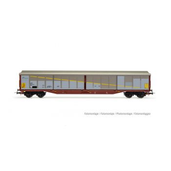 Rivarossi - Fs Trenitalia 4-axle Sliding-wall Wagon Habils V (6/22) *riv-hr6582