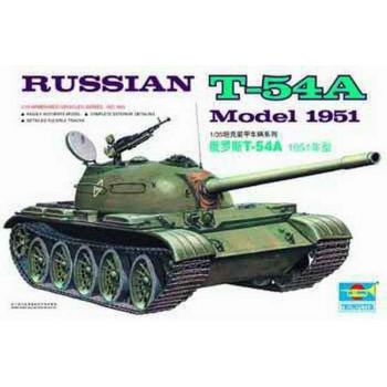 Trumpeter - 1/35 Russian T-54a Model 1951 - Trp00340