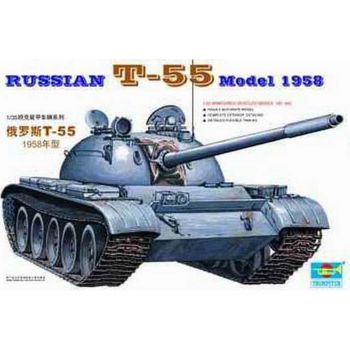 Trumpeter - 1/35 Russian T-55 Model 1958 - Trp00342