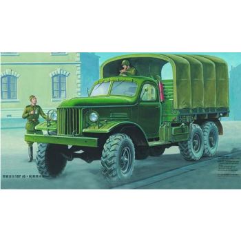 Trumpeter - 1/35 Zil-157 6x6 Soviet Military Truck - Trp01001