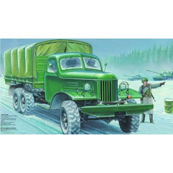 Trumpeter - 1/35 Soviet Zil-157k Military Truck - Trp01003