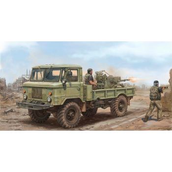 Trumpeter - 1/35 Russian Gaz-66 Light Truck With Zu-23-2 - Trp01017