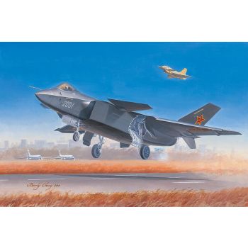 Trumpeter - 1/72 Chinese J-20 Mighty Dragon - Trp01663