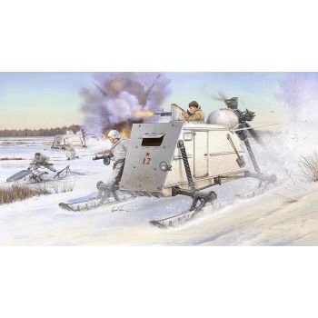 Trumpeter - 1/35 Soviet Armoured Aerosan Nkl-26 - Trp02321