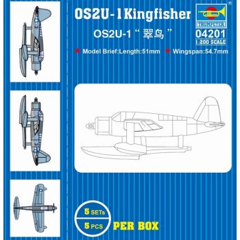 Trumpeter - 1/200 Os2u-1 Kingfisher - Trp04201