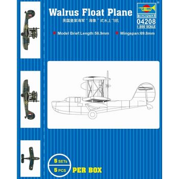 Trumpeter - 1/200 Walrus Float Plane - Trp04208