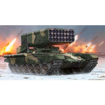 Trumpeter - 1/35 Russian Tos-1a Multiple Rocket Launcher - Trp05582