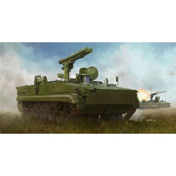 Trumpeter - 1/35 Russian 9p157-2 Khrizantema-s Anti-tank System - Trp09551