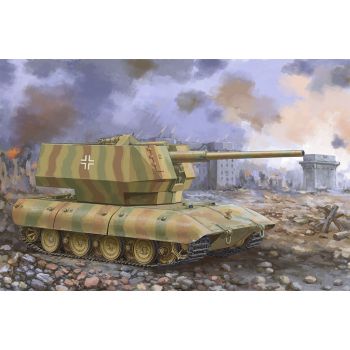 Trumpeter - 1/35 E-100 Flakpanzer W/12.8cm Flak 40 - Trp09585