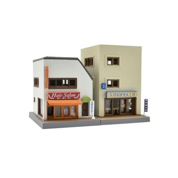 TomyTec - 1/150 BUILDING SET A3 HAIR SALON en MODEL SHOP (8/24) *