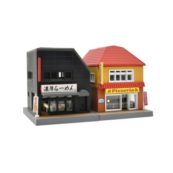 TomyTec - 1/150 BUILDING SET C3 PIZZA en RAME SHOP (8/24) *