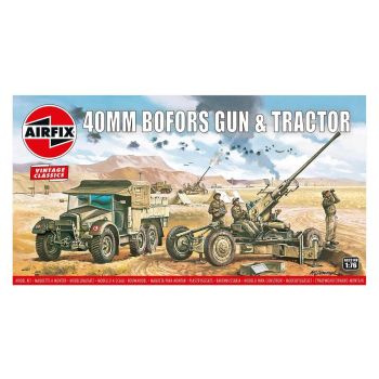 Airfix - Bofors Gun & Tractor (1/19) * (Af02314v)