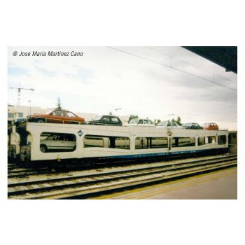 Arnold - Renfe 2-unit Ddma Autotransporter White V (12/21) * - ARN-HN4351