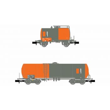 Arnold - Sbb 2-unit Set Tank Wagons Red / Grey Livery V-vi