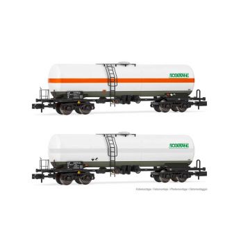 Arnold - Fs 2-units Tank Wagon 4 Axles Zags/zas Sogetank V (9/21) * - ARN-HN6539