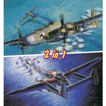 Dragon - 1/72 P-61a Black Widow/ P-61b Lady Of The Dark - DRA5122