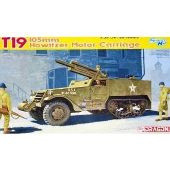 Dragon - 1/35 T19 105mm Howitzer Motor Carriage (10/21) *dra6496