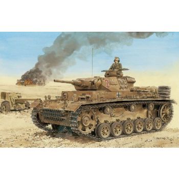 Dragon - 1/35 Pz.kpfw.iii 5cm Ausf.h Late Production (9/21) *dra6642