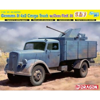 Dragon - German 3t 4x2 Cargo Truck W/2cm Sk (Dra6828)