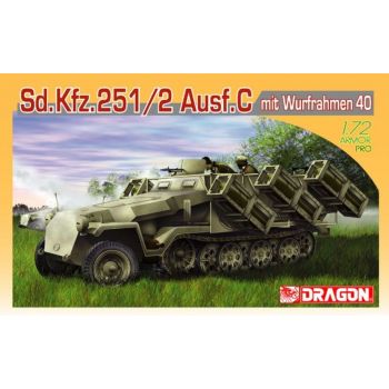 Dragon - 1/72 Sd.kfz.251 Ausf.c Mit Wurfrahmen 40 (7/21) *dra7306