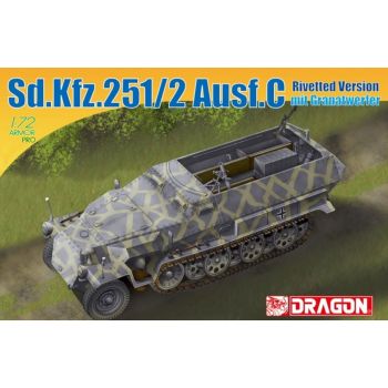 Dragon - 1/72 Sd.kfz.251/2 Ausf.c Rivetted M. Granatwerfer (7/21) *dra7308