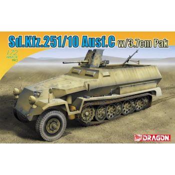 Dragon - 1/72 Sd.kfz.251/10 Ausf.c W/3.7cm Pak (9/20) * - DRA7314