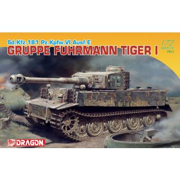 Dragon - Dragon - 1/72 Sd.kfz.181 Pz.kfpw.vi Ausf.e Fehrmann Tiger I (5/21) *dra7368