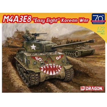 Dragon - 1/72 M4a3e8 Easy Eight Korean War 70th Anni. (7/20) * - DRA7570